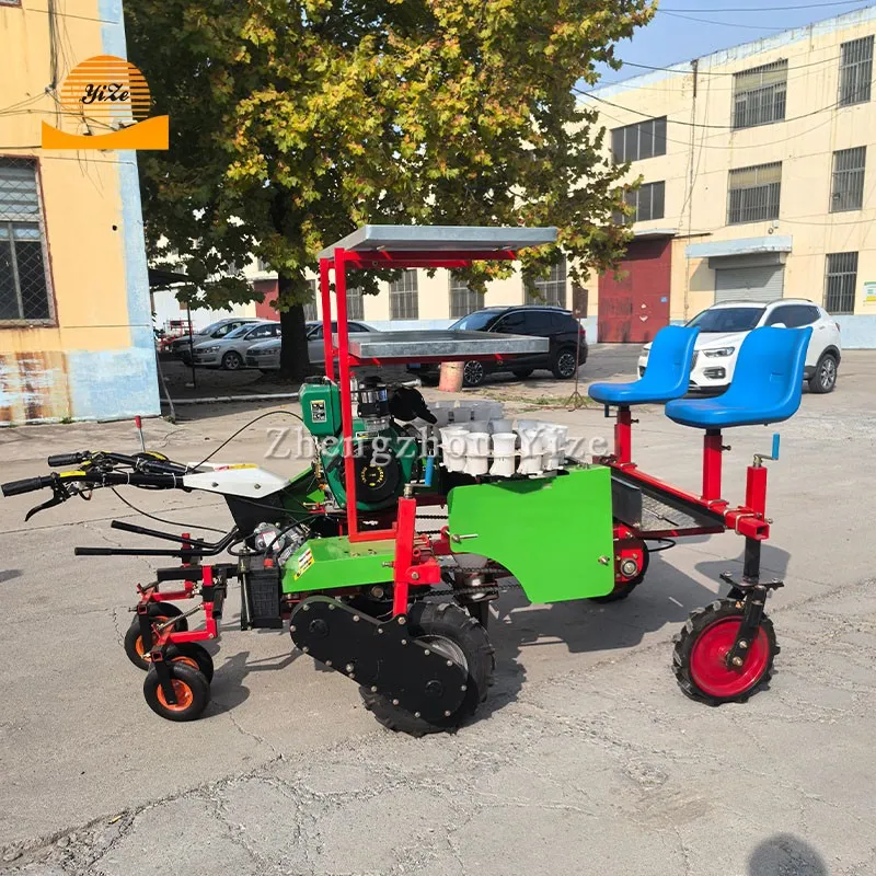 Two-Row Vegetable Transplanter 4 Two-Row Vegetable Transplanter 4