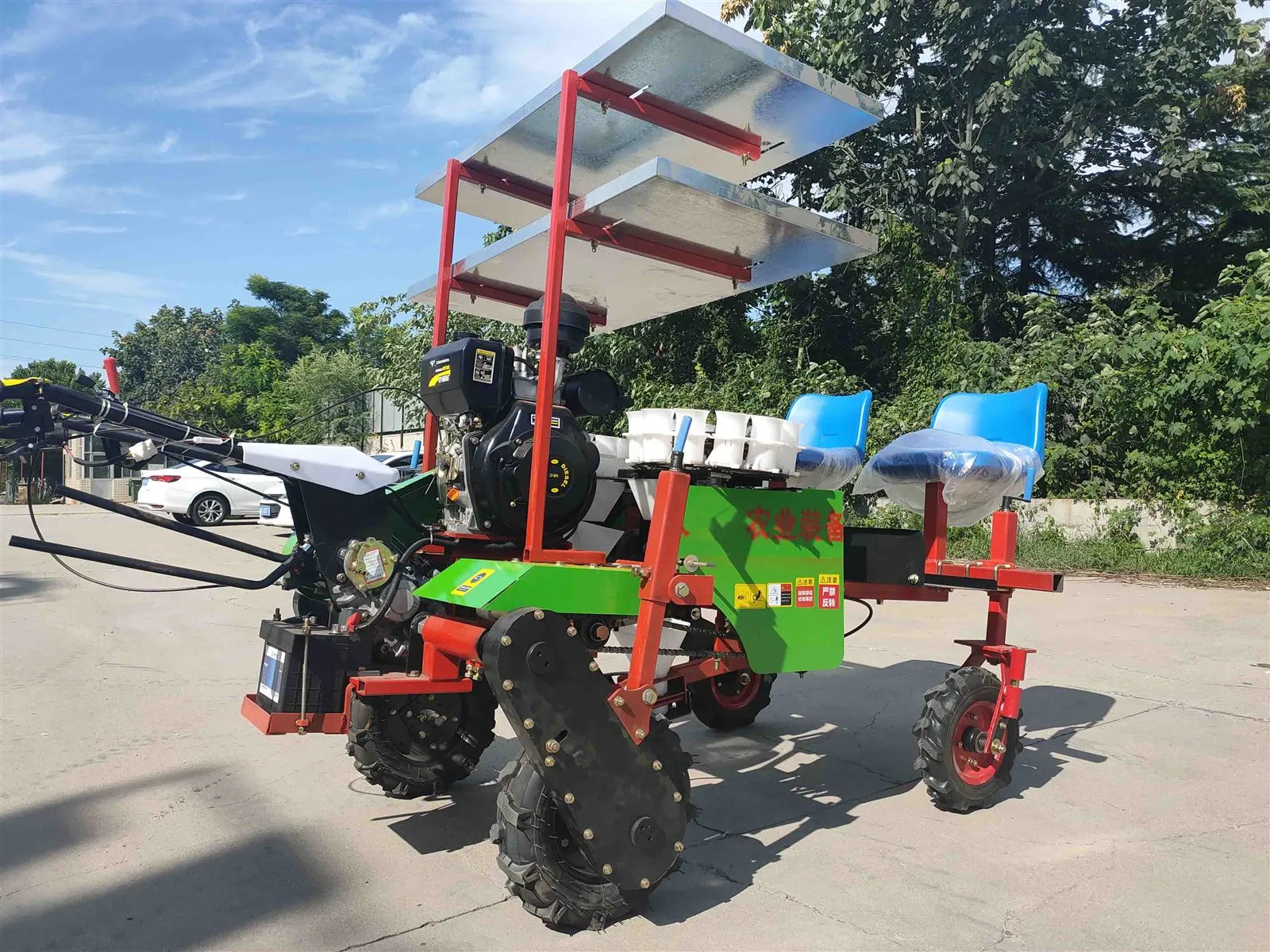 Two-Row Vegetable Transplanter 13 Two-Row Vegetable Transplanter 13