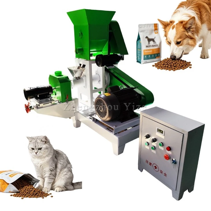 Extrudeuse d'aliments pour animaux de compagnie
